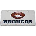 Denver Broncos Mirrored Plate